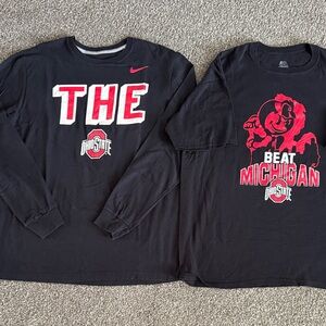 Nike Black Ohio State Long Sleeve Tees size Xl ,XXL
